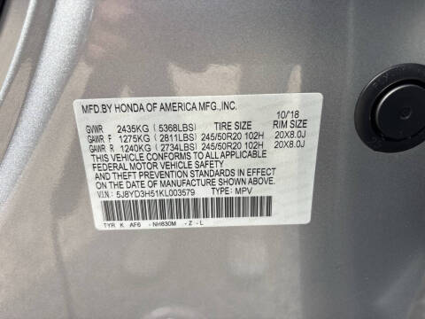 2019 Acura MDX w/Tech