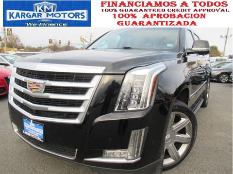 2018 Cadillac Escalade ESV for sale at Kargar Motors of Manassas in Manassas VA