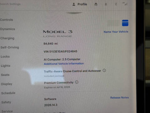 2018 Tesla Model 3 Long Range