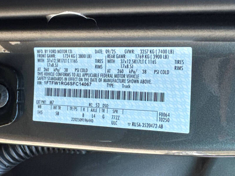 2025 Ford F-150 Raptor