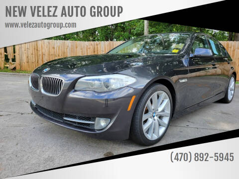 2011 BMW 5 Series for sale at NEW VELEZ AUTO GROUP in Gainesville GA