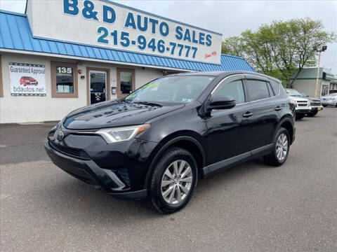 2017 Toyota RAV4 for sale at B & D Auto Sales Inc. in Fairless Hills PA