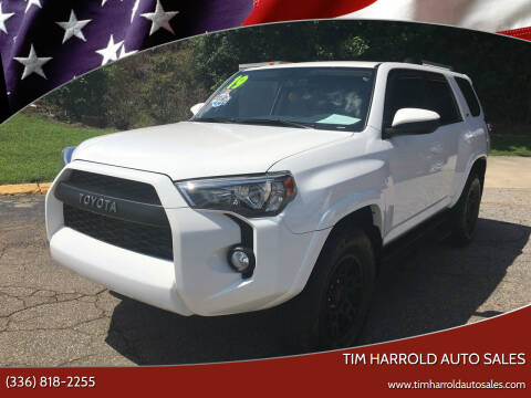 2019 Toyota 4Runner for sale at Tim Harrold Auto Sales in Wilkesboro NC