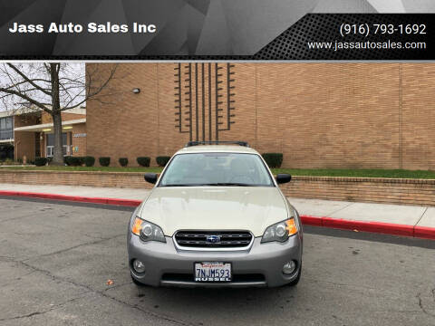 2005 Subaru Outback for sale at Jass Auto Sales Inc in Sacramento CA