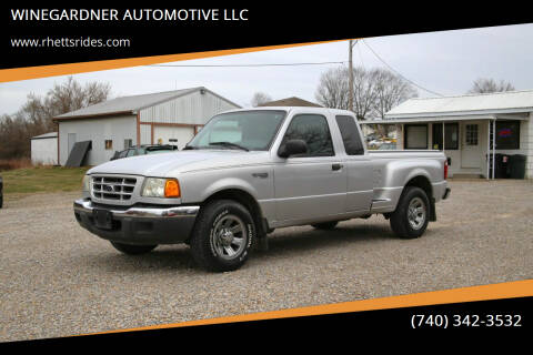 2002 Ford Ranger for sale at WINEGARDNER AUTOMOTIVE LLC in New Lexington OH