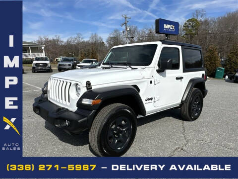 2022 Jeep Wrangler for sale at Impex Auto Sales in Greensboro NC