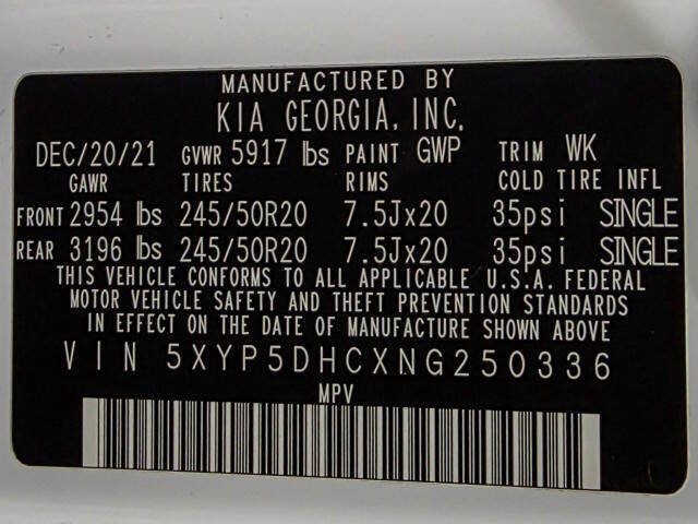 2022 Kia Telluride SX