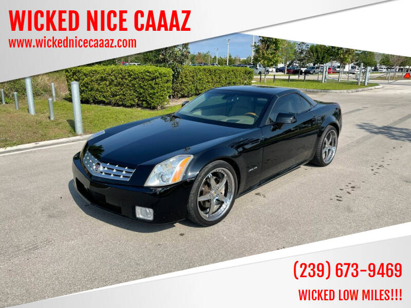 2004 Cadillac XLR for sale at WICKED NICE CAAAZ in Cape Coral FL