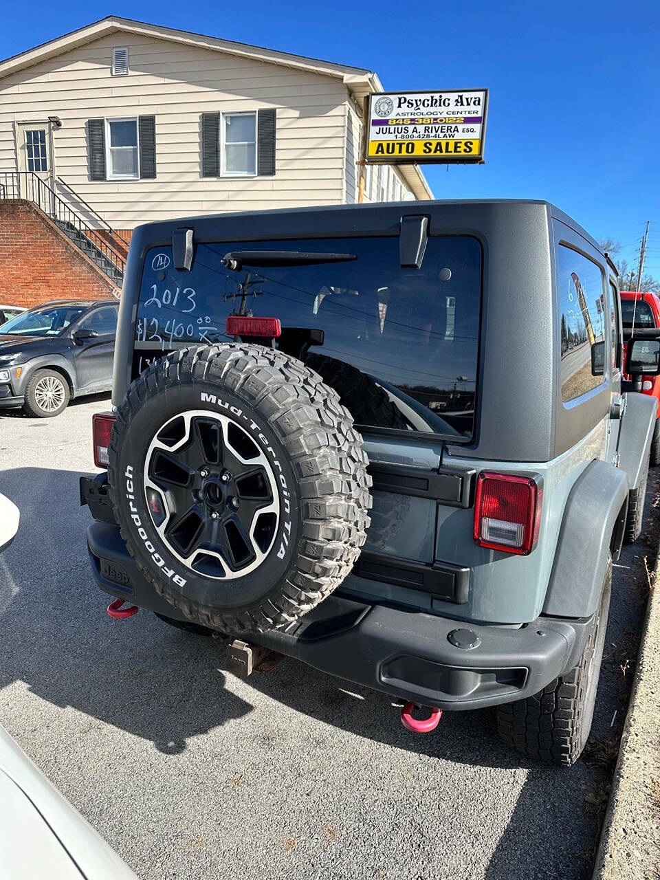 2013 Jeep Wrangler for sale at Heavenly Touch Auto Sales Inc in Middletown, NY