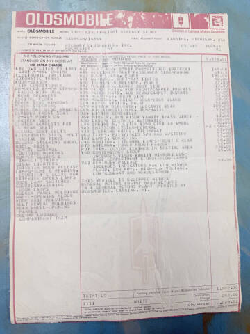 1980 Oldsmobile  Ninety-Eight Regency