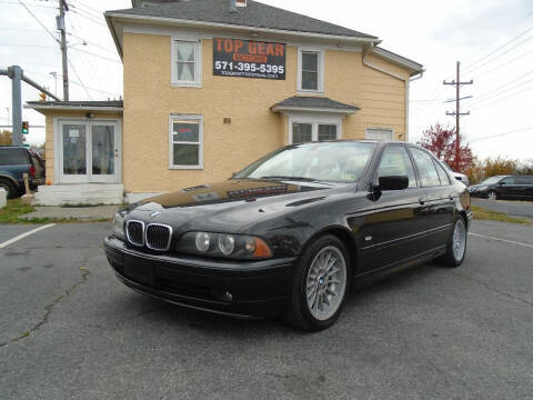 2002 BMW 5 Series for sale at Top Gear Motors in Winchester VA