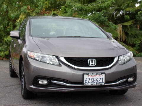 2013 Honda Civic for sale at PRIMETIME AUTOS in Sacramento CA