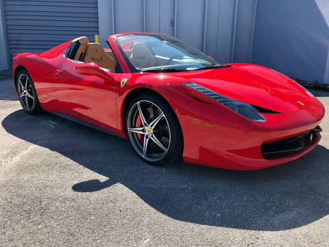 2014 Ferrari 458 Spider for sale at Eagle MotorGroup in Miami FL