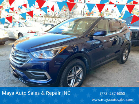 2018 Hyundai Santa Fe Sport for sale at Maya Auto Sales & Repair INC in Chicago IL