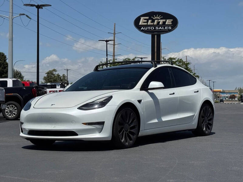 2022 Tesla Model 3 Performance Dual Motor All-Wheel Drive's photo