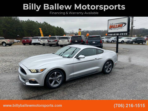 2015 Ford Mustang for sale at Billy Ballew Motorsports in Dawsonville GA