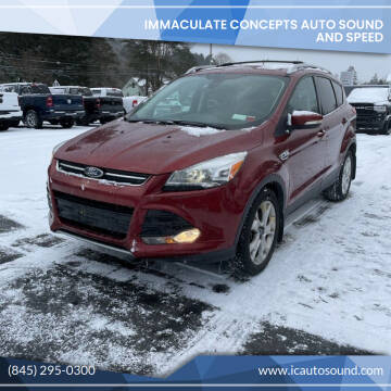 2014 Ford Escape for sale at Immaculate Concepts Auto Sound and Speed in Liberty NY