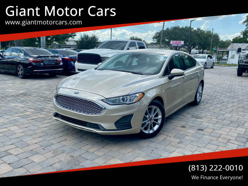 2019 Ford Fusion for sale at Giant Motor Cars in Tampa FL
