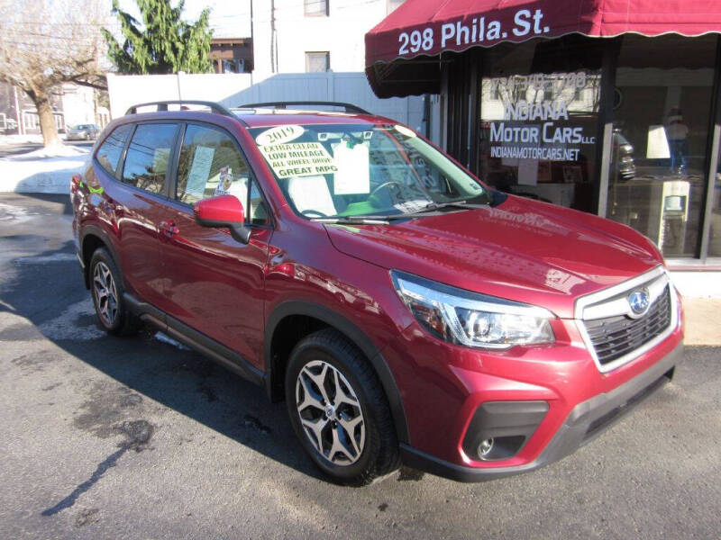 2019 Subaru Forester for sale at INDIANA MOTORCARS LLC in Indiana PA