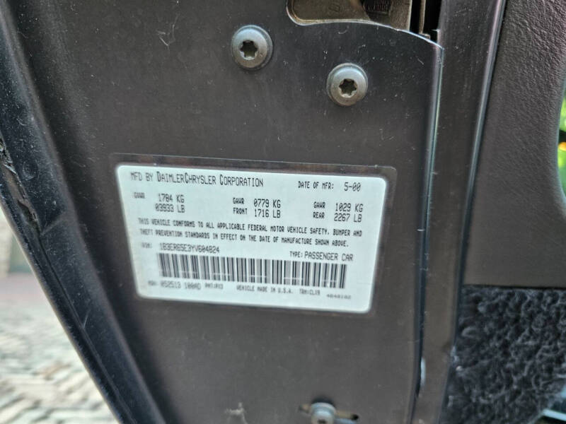 2000 Dodge Viper RT/10