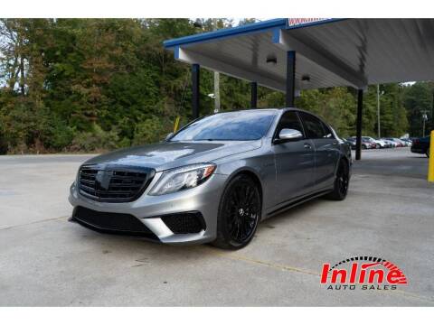 2015 Mercedes-Benz S-Class for sale at Inline Auto Sales in Fuquay Varina NC