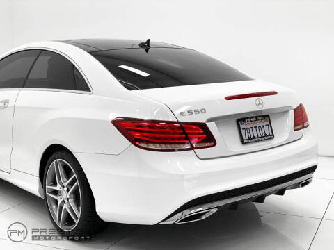 2014 Mercedes-Benz E-Class E 550