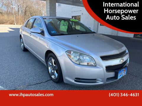 2010 Chevrolet Malibu for sale at International Horsepower Auto Sales in Warwick RI