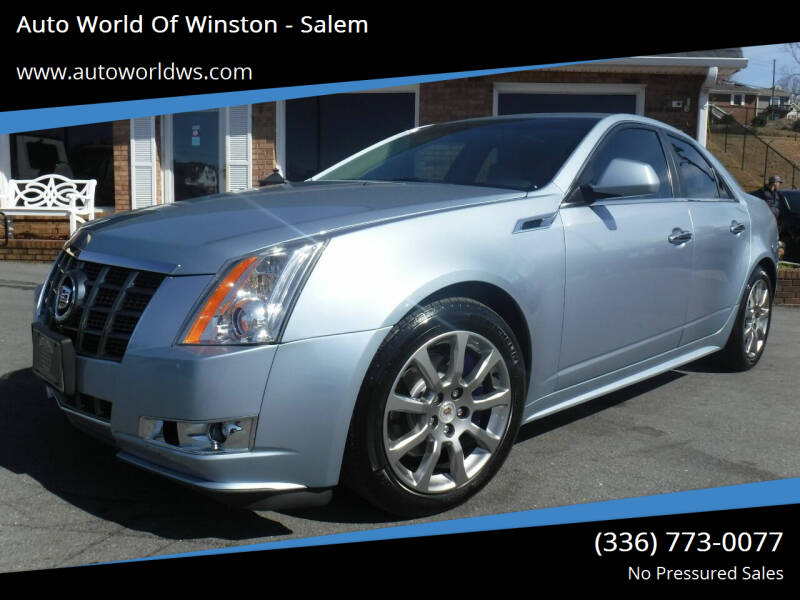 2013 Cadillac CTS for sale at Auto World Of Winston - Salem in Winston Salem NC