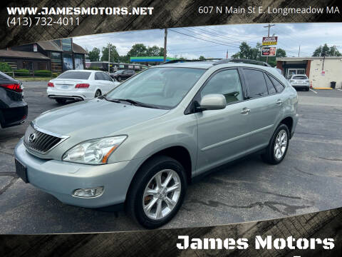 2009 Lexus RX 350 for sale at James Motors Inc. in East Longmeadow MA