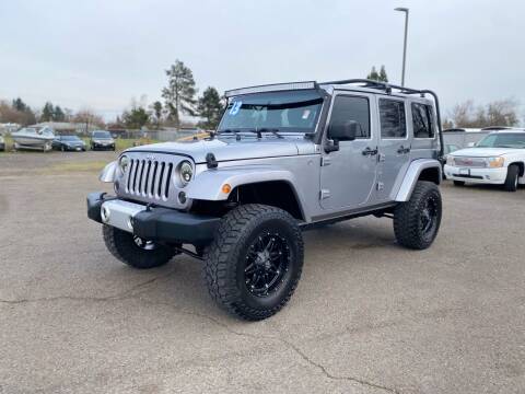 2013 Jeep Wrangler Unlimited for sale at Universal Auto Sales in Salem OR