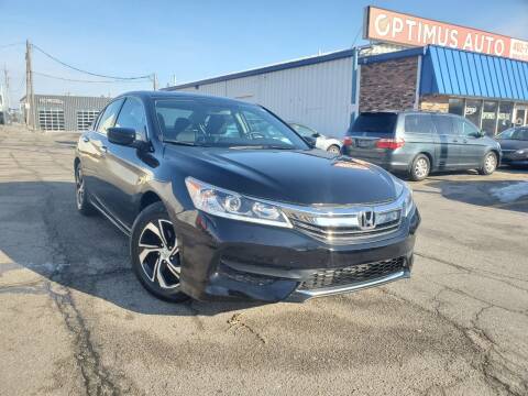 2016 Honda Accord for sale at Optimus Auto in Omaha NE