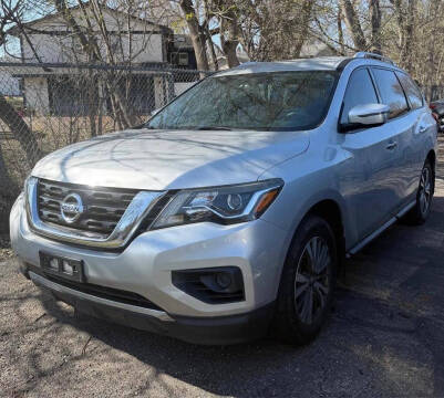 2017 Nissan Pathfinder for sale at Chinos Auto Sales in Crystal MN