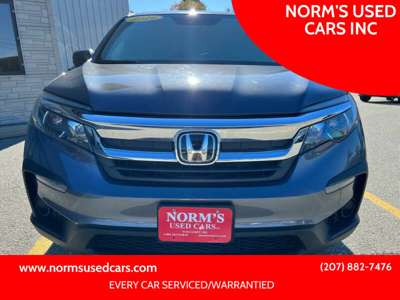 2019 Honda Pilot for sale at NORM'S USED CARS INC in Wiscasset ME