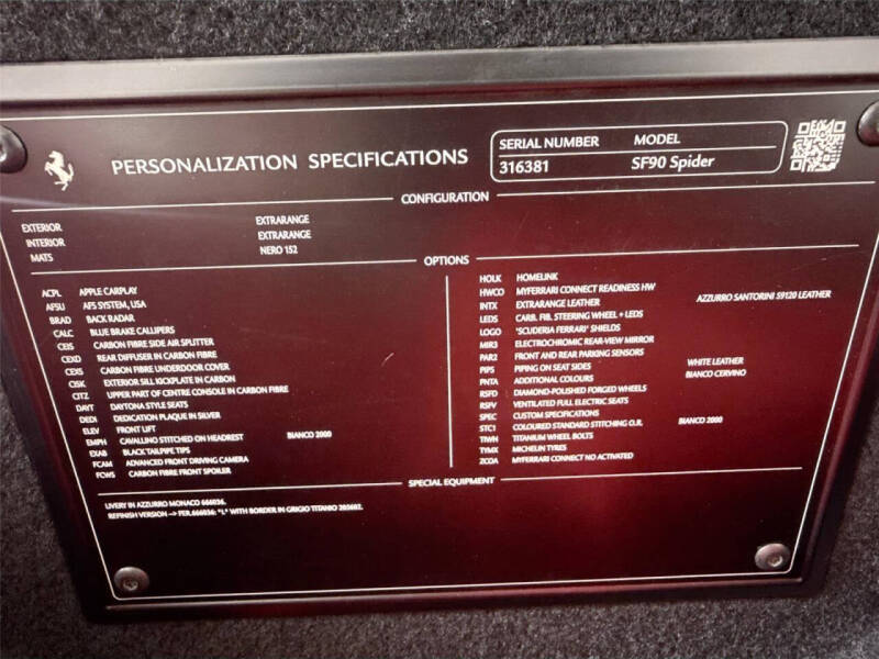 2025 Ferrari SF90 Spider