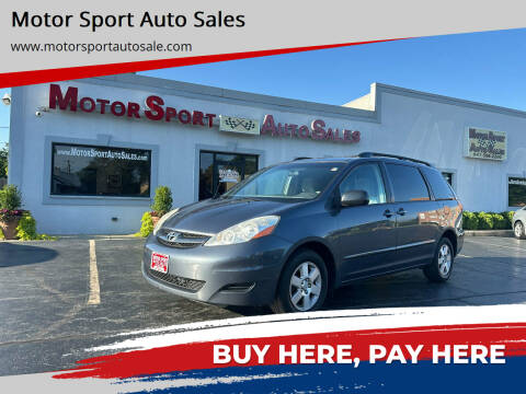 2009 Toyota Sienna for sale at Motor Sport Auto Sales in Waukegan IL