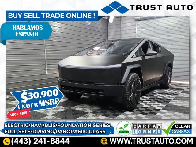 Tesla Cybertruck For Sale In Gwynn Oak MD Carsforsale com® Tesla Cybertruck For Sale In Gwynn Oak MD Carsforsale com®