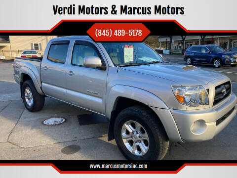 2008 Toyota Tacoma for sale at Verdi Motors & Marcus Motors in Pleasant Valley NY