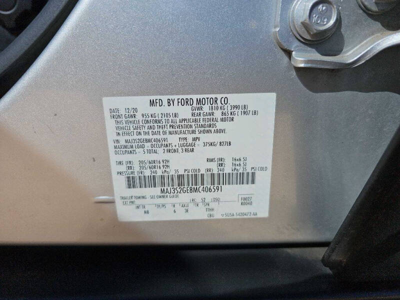 2021 Ford EcoSport SE