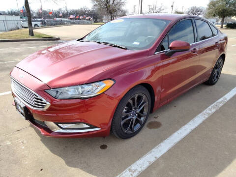 2018 Ford Fusion for sale at LA PULGA DE AUTOS in Dallas TX