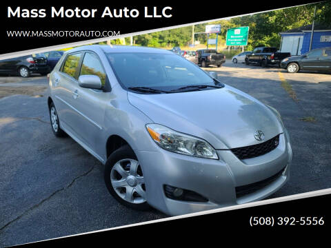 2010 Toyota Matrix for sale at Mass Motor Auto LLC in Millbury MA