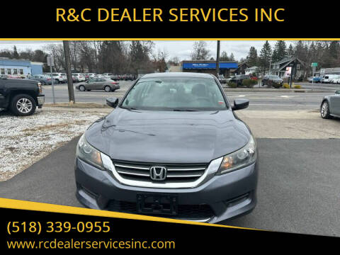 2013 Honda Accord for sale at R&C DEALER SERVICES INC in Cohoes NY