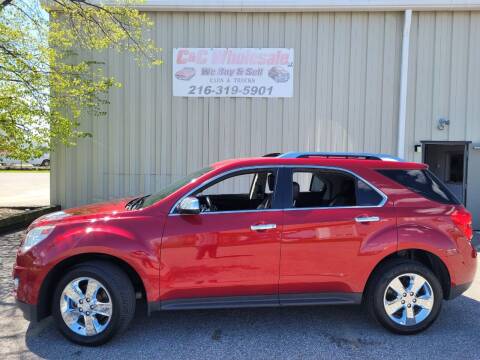 2013 Chevrolet Equinox for sale at C & C Wholesale in Cleveland OH