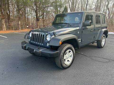 2018 Jeep Wrangler JK Unlimited for sale at Fournier Auto and Truck Sales in Rehoboth MA
