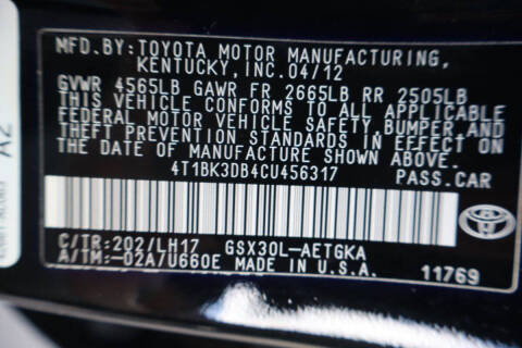 2012 Toyota Avalon