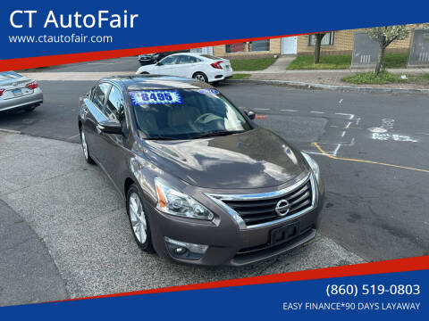 2013 Nissan Altima for sale at CT AutoFair in West Hartford CT