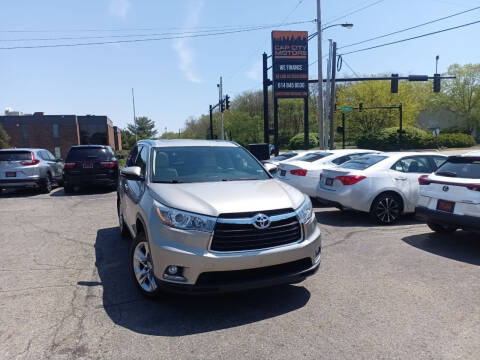 2015 Toyota Highlander for sale at Cap City Motors in Columbus OH