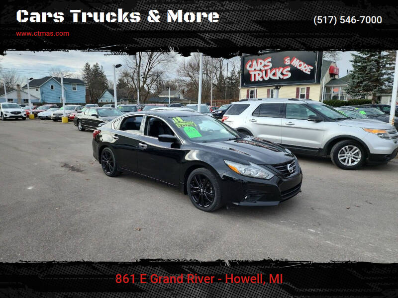 2018 Nissan Altima for sale at Cars Trucks & More in Howell MI