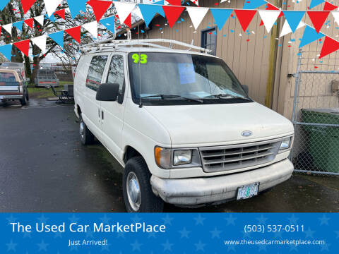 1993 Ford E-350 for sale at The Used Car MarketPlace in Newberg OR