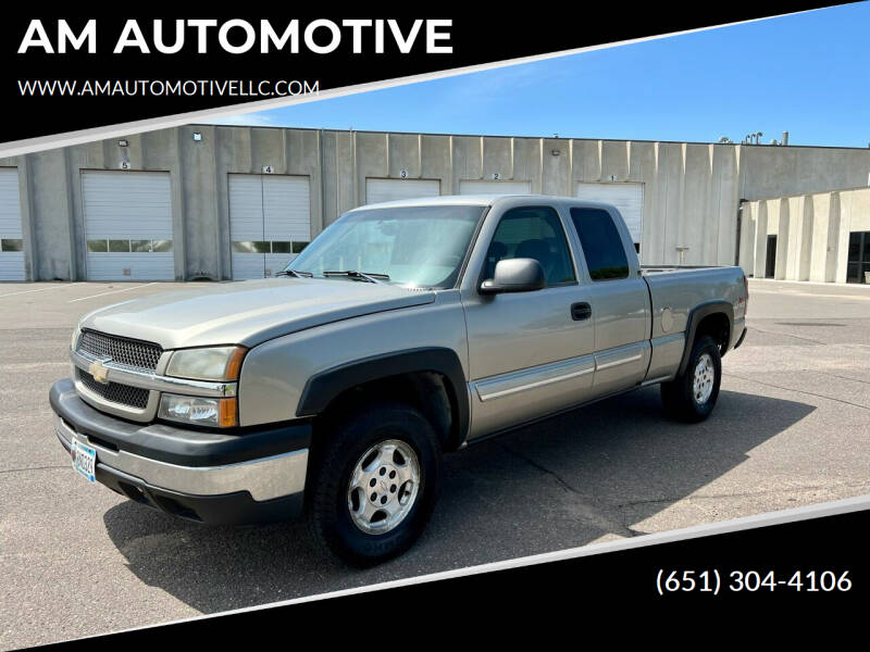 2003 Chevrolet Silverado 1500 for sale at AM AUTOMOTIVE in Forest Lake MN