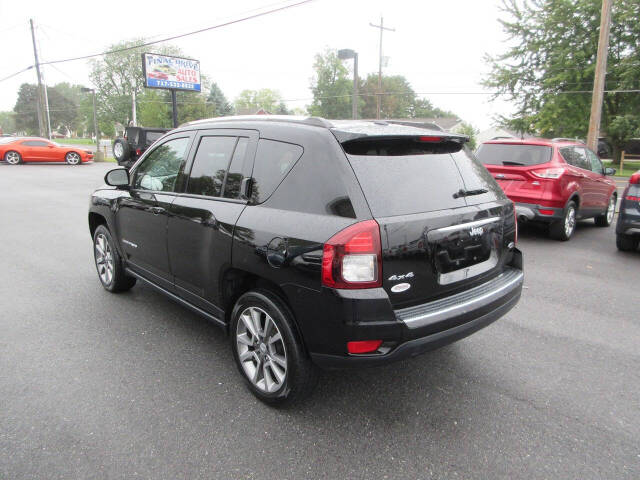 2016 Jeep Compass for sale at FINAL DRIVE AUTO SALES INC in Shippensburg, PA